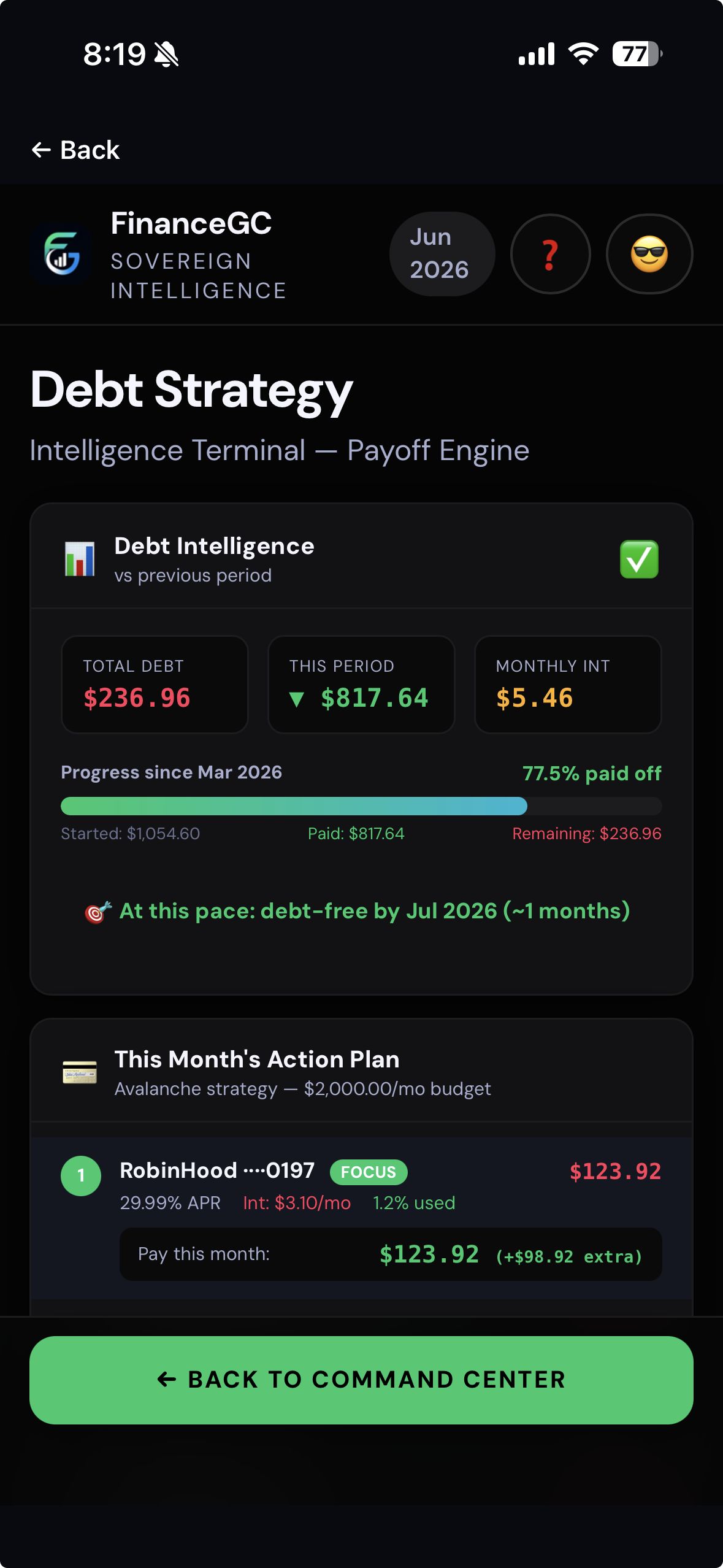 Debt Strategy